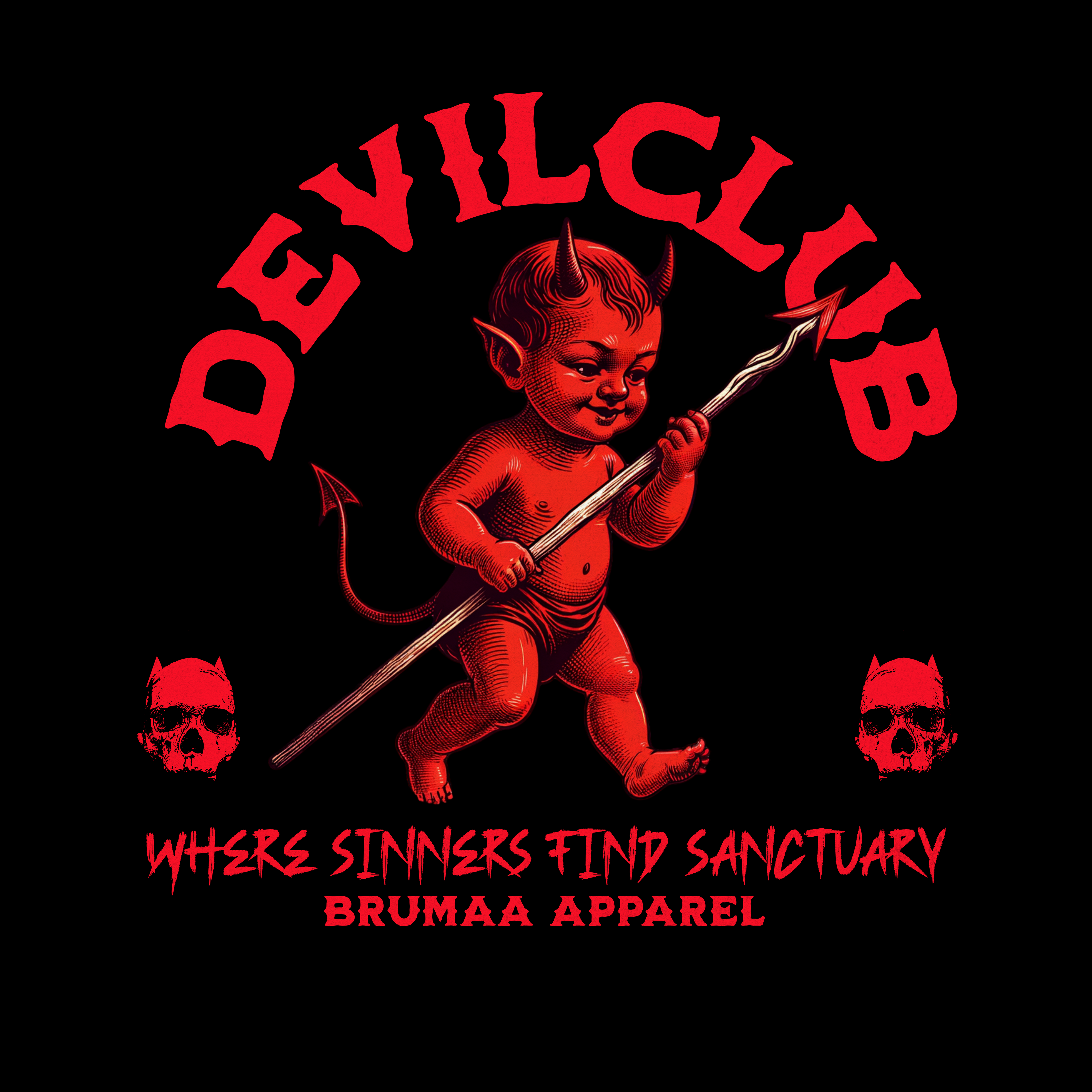 CAMISETA DEVIL CLUB